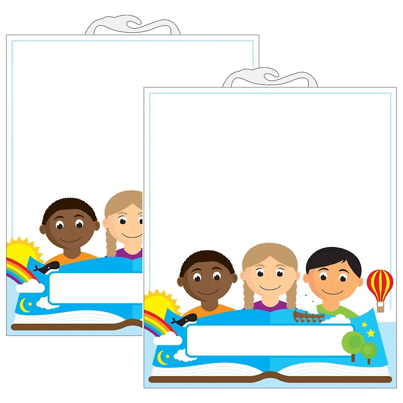 Ashley Productions Multicultural File Buddy™ Storage Bag, 2 Packs of 6