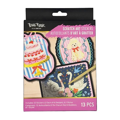 Brea Reese™ Cottage Core Scratch Art Stickers