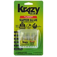Krazy Glue® All Purpose Super Glue Singles, 4ct.