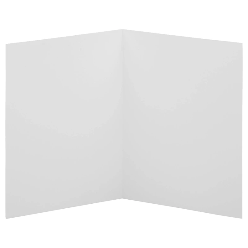 JAM Paper A7 White Blank Foldover Cards