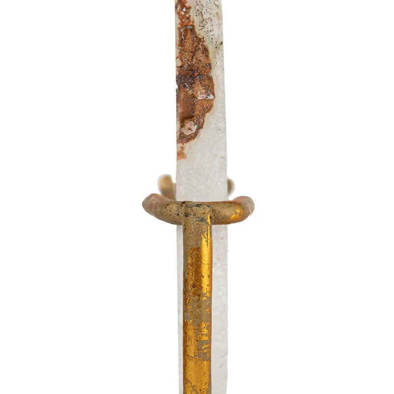 Hello Honey® Natural Agate Decor On Stand (Each One Will Vary)