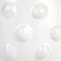 Hello Honey® 5.5" White Bubbled Design Terra Cotta Planter