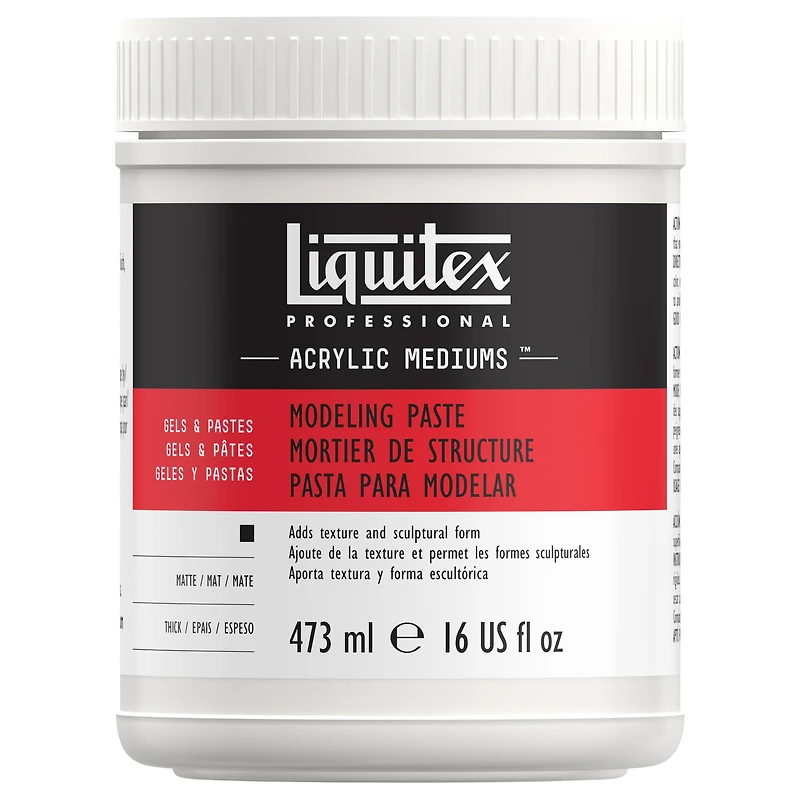 Liquitex® Acrylic Mediums™ Modeling Paste