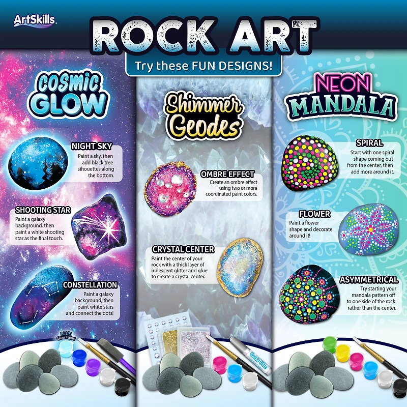 ArtSkills® Rock Painting Kit for Kids