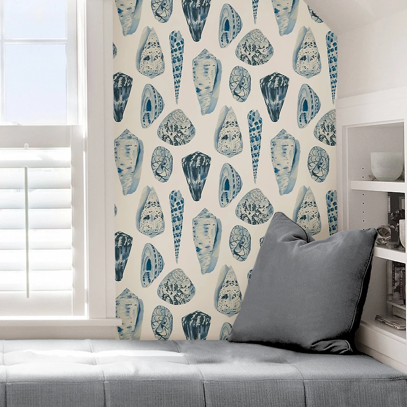 Scalamandre Porcelain Coquina Peel & Stick Wallpaper