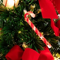 2ft. Fiber Optic Classic Star-Topped Artificial Christmas Tree in Decorative Planter