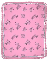 Little Mermaid 72" Ariel in the Ocean No Sew Fleece Throw Kit