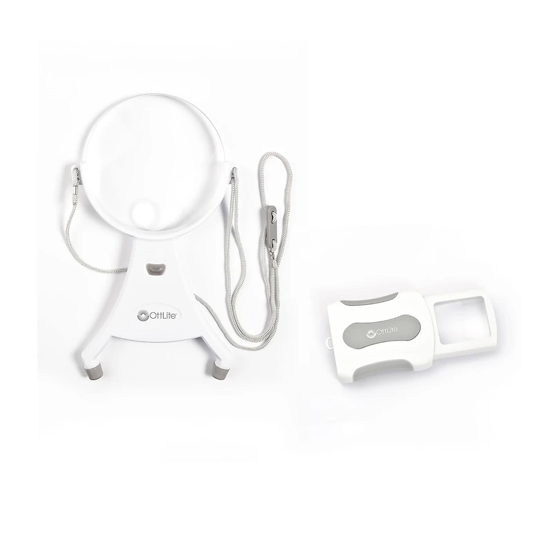 OttLite Reading & Travel LED Magnifier Set