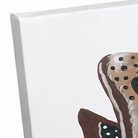 Neutral Fish With Pointy Nose 16" x 12" Canvas Wall Art