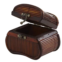 4" Bamboo Chests, 3ct.
