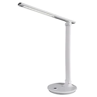 OttLite Wellness Series 26" White Emerge LED Desk Lamp