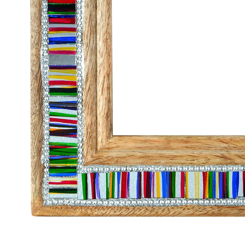 5" x 7" Wood & Glass Mosaic Tabletop Frame, Atelier by Studio Décor®