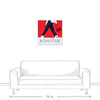 Bonjour Canvas Wall Art