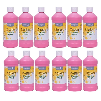 6 Packs: 12 ct. (72 total) Little Masters® Tempera Paint, 16oz.