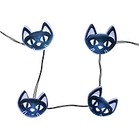 18ct. Black Cat Icon String Lights by Ashland®