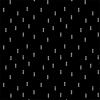 Eugene Textiles Black Triangulated Cotton Fabric