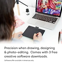 Wacom Intuos Small Wireless Graphics Tablet with Software