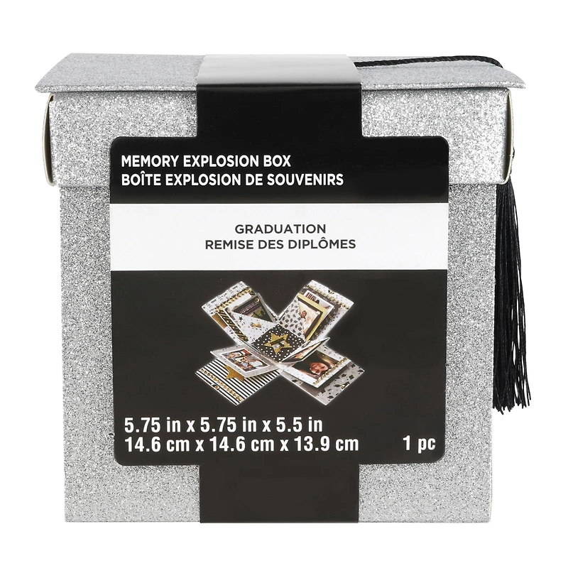 Glitter Graduation Memory Explosion Box by Recollections™
