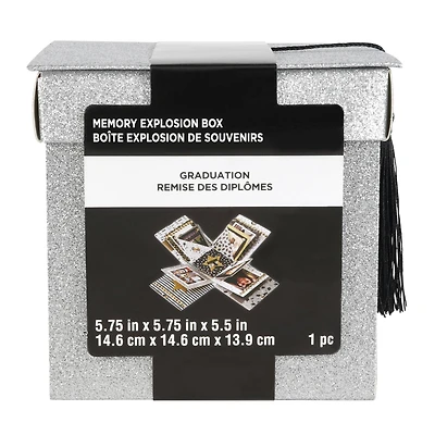 Glitter Graduation Memory Explosion Box by Recollections™