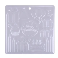 Birthday Plastic Candy Mold by Makery™