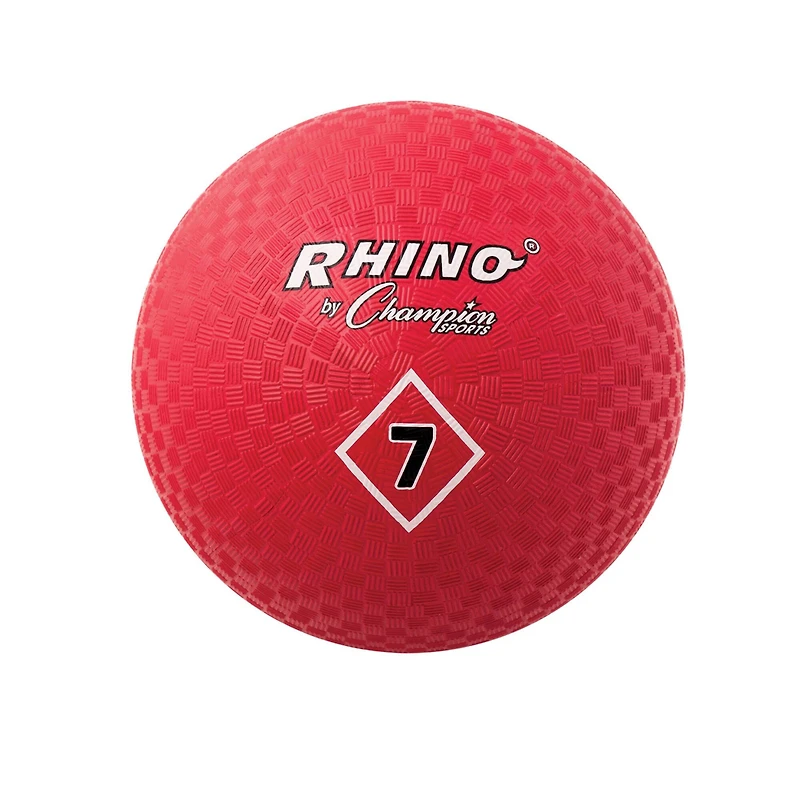Champion Sports Rhino® 7" Red Playground Ball, 3ct.