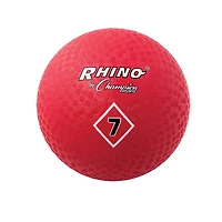 Champion Sports Rhino® 7" Red Playground Ball, 3ct.