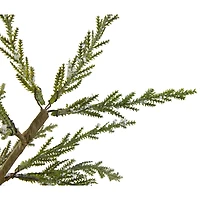 24" Unlit Real Touch™️ Iced Cedar Artificial Christmas Tree