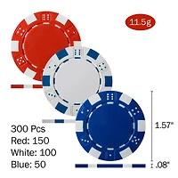 Toy Time Maverick Poker Chip Set