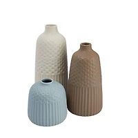 Hello Honey® Matte Glass Stoneware Vase Set