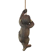 Design Toscano® 20" Makokou the Climbing Monkey Statue