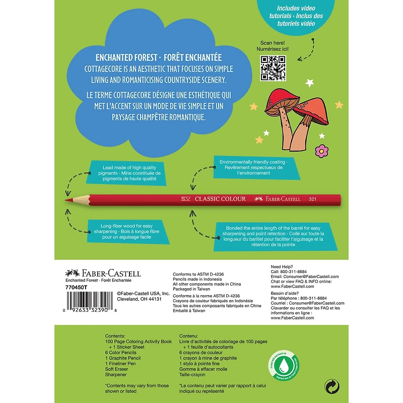 Faber-Castell® Enchanted Forest Learn to Draw Kit