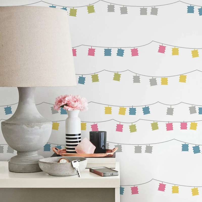 RoomMates Lanterns Peel & Stick Wallpaper