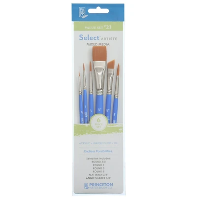 Princeton™ Select™ Artiste Series 3750 #21 Brush Set