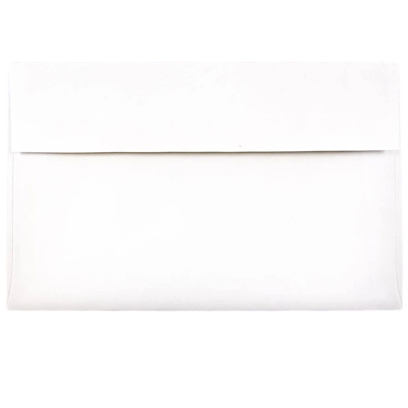 JAM Paper A10 Red Foil Lined Invitation Envelopes 50ct.
