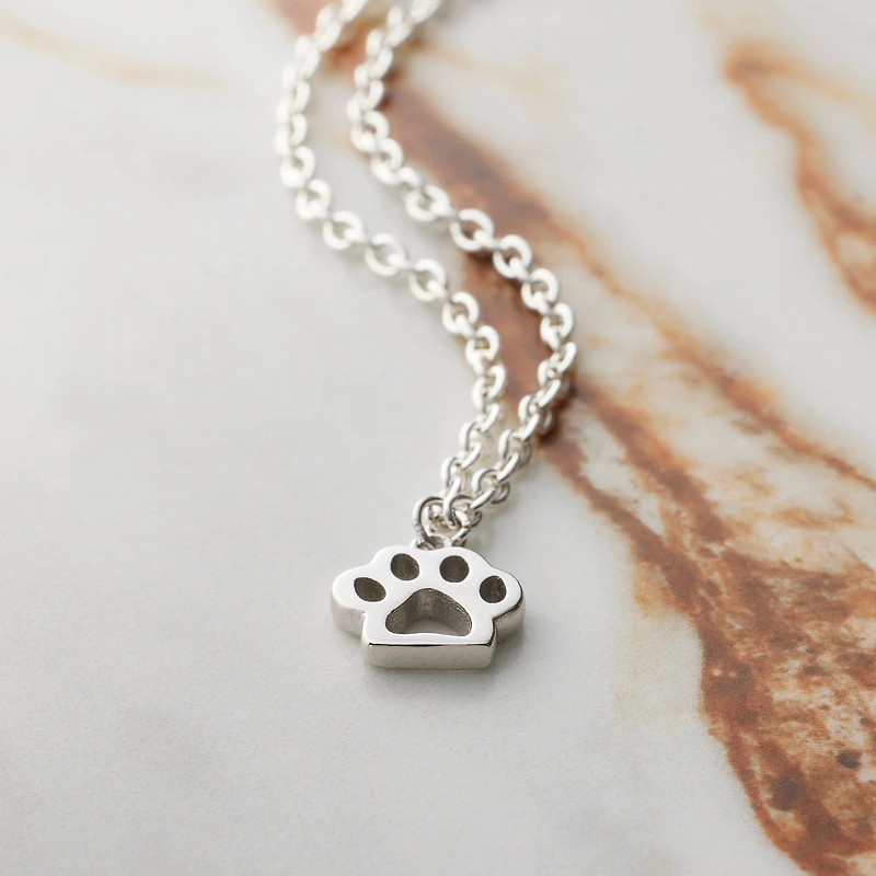 Sterling Silver Paw Icon Charm by Bead Landing™