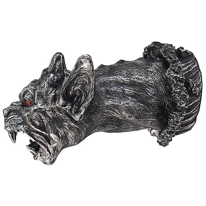 Design Toscano 9.5" Gothic Gargoyle Cathedral Devil Dog Illuminated Wall Sculpture