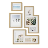 Umbra Natural Mingle Gallery Picture Frame Set