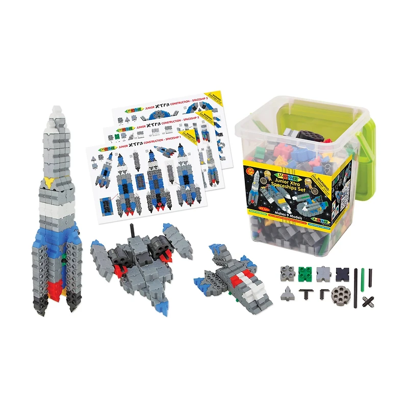 Morphun Junior Xtra Spaceships Set: 334 Pcs