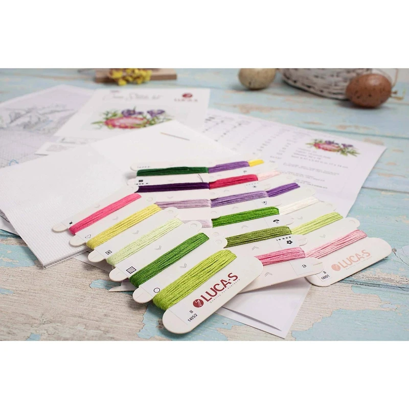 Luca-S Easter Egg Counted Cross Stitch Kit