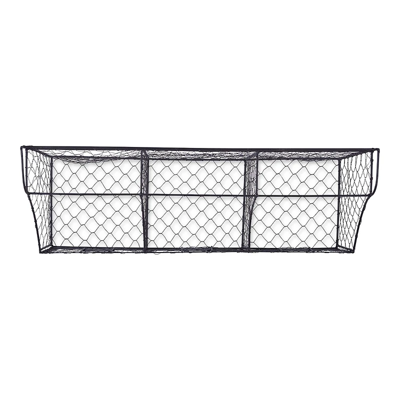 DII® Black Farmhouse Chicken Wire Organizer