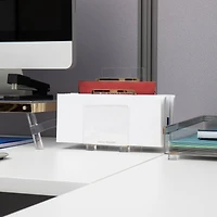 Mind Reader Cosmopolitan Collection Gold 3-Tier Mail Sorter