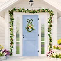 23" Twig & Vine Easter Bunny Artificial Wreath