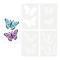 Butterfly Layering Stencils by Recollections