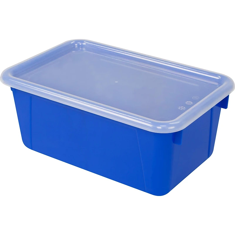 Storex Small Cubby Bin with Cover