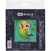 RIOLIS Parakeet Diamond Mosaic Kit