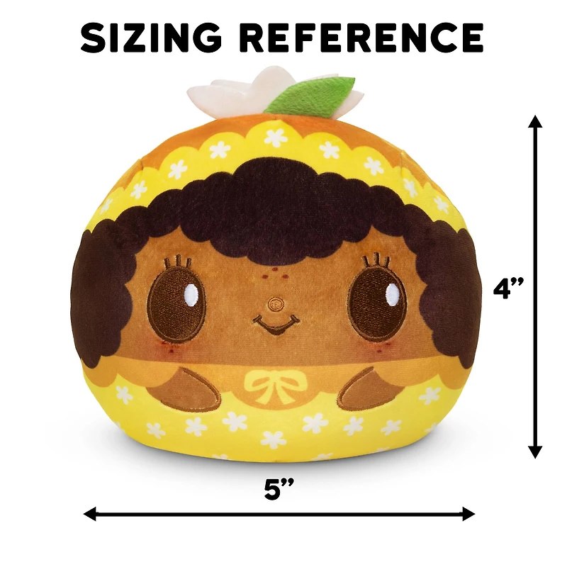 TeeTurtle 4" Orange Blossom & Marmalade Butterfly Scented Reversible Plushie