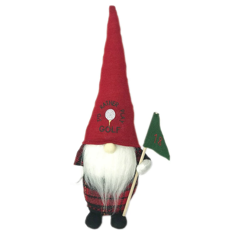 Santa's Workshop 15" I'd Rather Golf Gnome