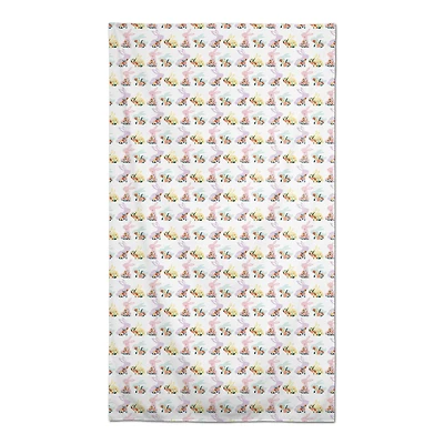 Pastel Floral Rabbits 58" x 102" Tablecloth