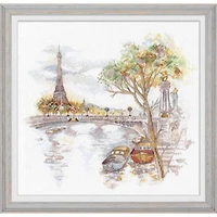 Oven Autumn In Paris Cross Stitch Kit