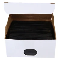 JAM Paper Home Décor Trimmings 4" Plastic Twist Ties, 2,000ct